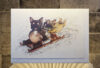 Frenchie on Slide