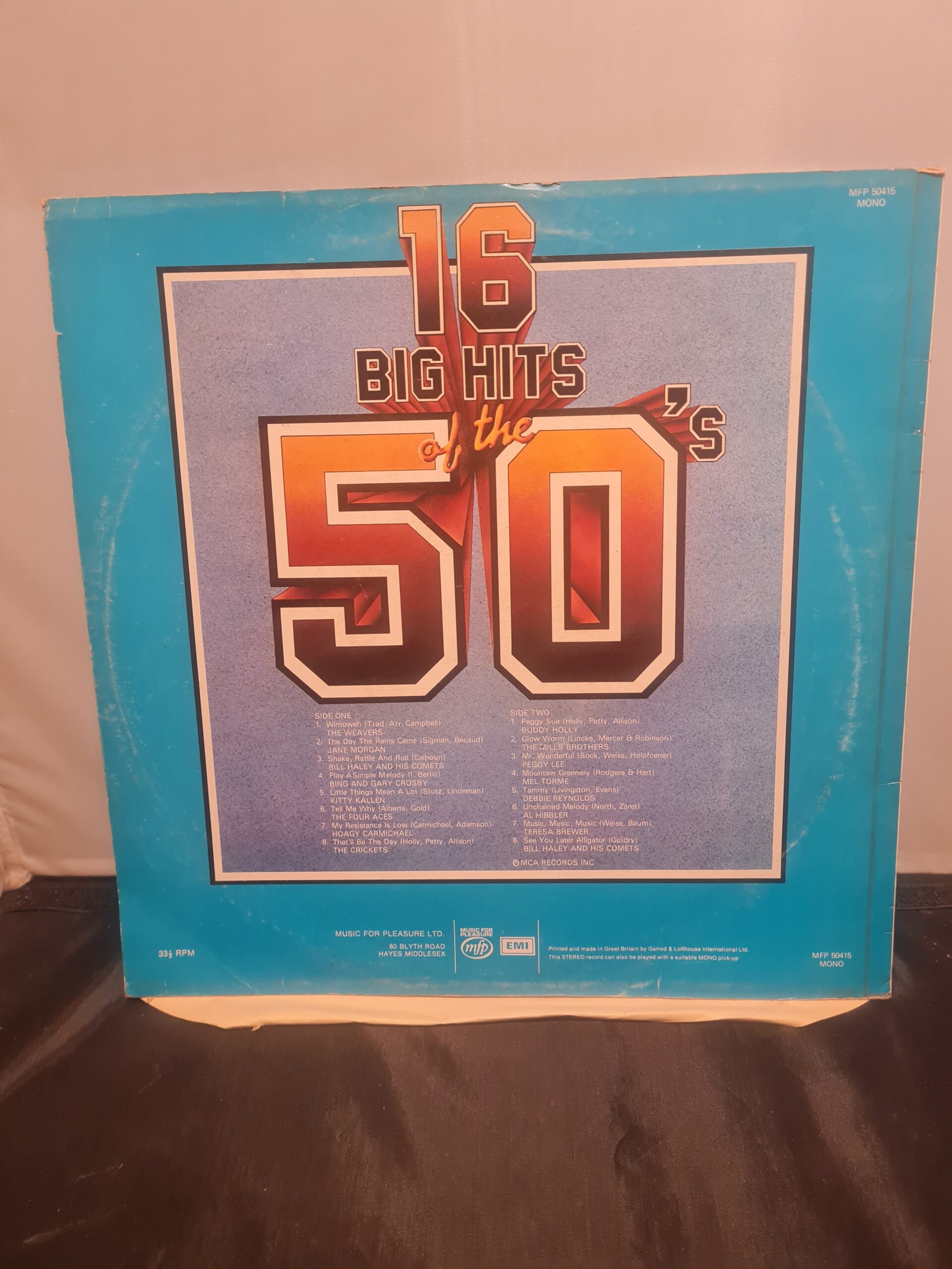 16 Big hits of the 50s - mca records - Image 2