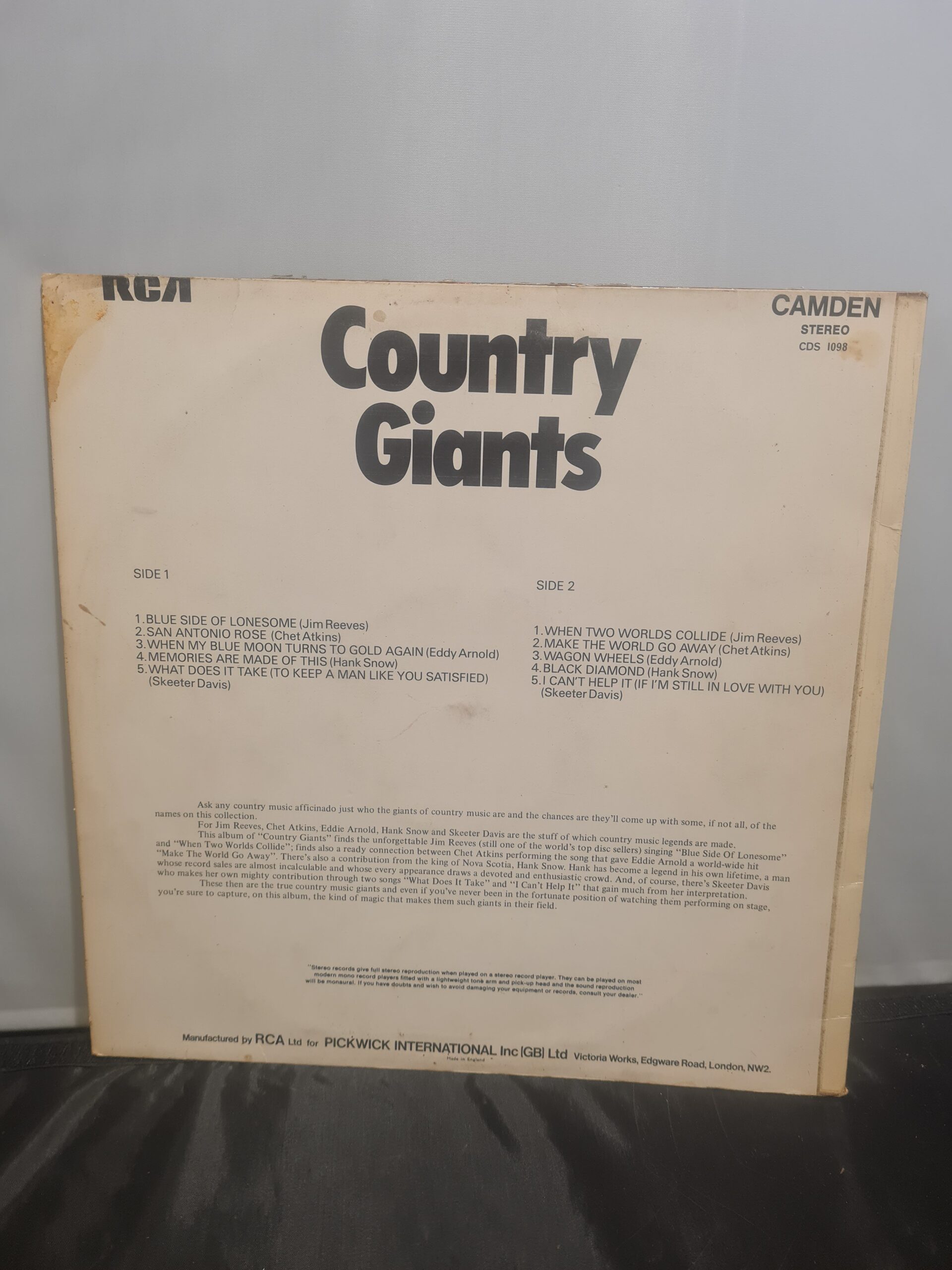Country Giants - Jim reeves - Image 3