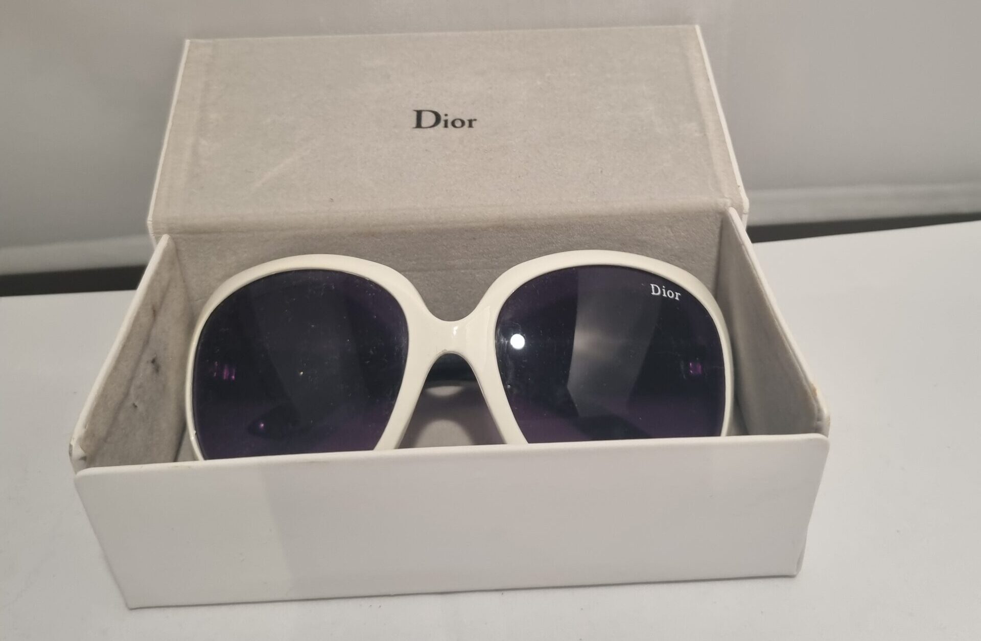 Dior oversized square sunglasses