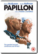 Papillon DVD (2014) Steve McQueen, Schaffner (DIR) cert 15 Fast and FREE P & P