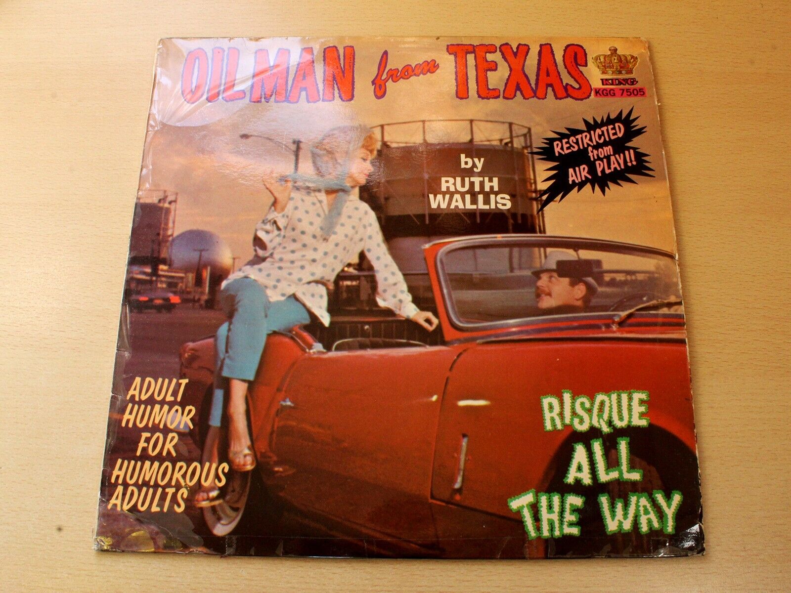 Ruth Wallis/Oil Man From Texas/1966 King Records LP/USA Issue/EX