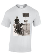 The Great Escape Steve McQueen Biker Motorcycle Men's T-Shirt