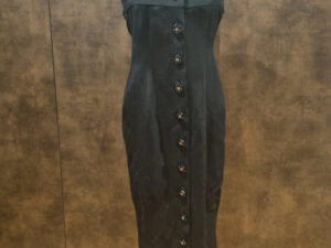 Vintage Pallant Black Evening Dress Size 10