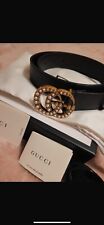 Gucci Belt Black Pearl