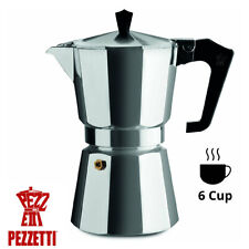 Pezzetti Italexpress Moka Pot Stove Top Coffee Maker - 6 Espresso Cup...