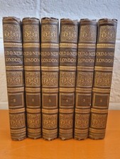 WALTER THORNBURY Old and New London: A Narrative of its History, Its...