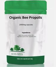 Bee Propolis 2000mg Organic Capsules – Immune Support & Antioxidant Health