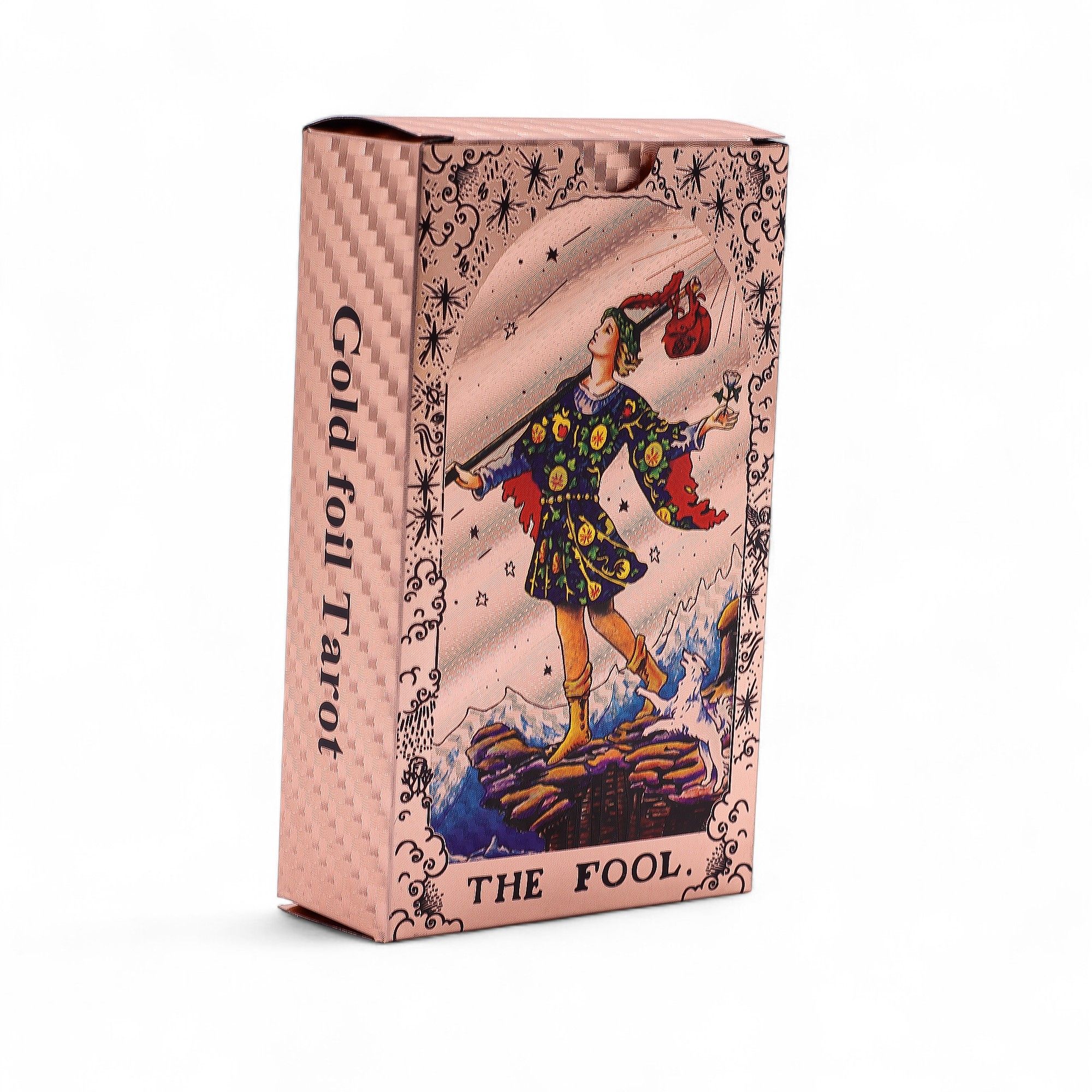 Rose Gold Foil Tarot Card Set - Moon Phase - with booklet - Image 2