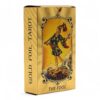 Blue & Gold Foil Tarot Card Set – All Seeing Eye – with booklet