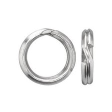 925 Sterling Silver SPLIT RING - 5mm, 7mm - wholesale jewellery making...