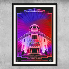 Music Art Print The London Astoria 'Spectrum' A3 Signed Limited Edition of...