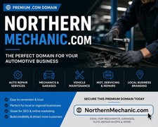 NorthernMechanic.com Premium .COM Domain – Mechanics, Garages & Auto Repairs