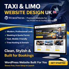 Taxi & Private Hire Website UK | Booking-Focused WordPress Design